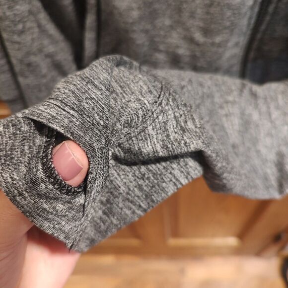 Athleta Jacket Women’s Size Med Activewear Stretch Full Zip Hoodie Pockets *Read - Picture 5 of 13